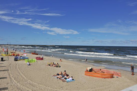 Plażowanie na Plaży Centralnej